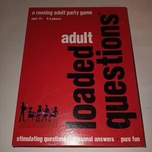 Adult Loaded Questions 2015 Edition Party Card Word Board Game 4-6 Players New